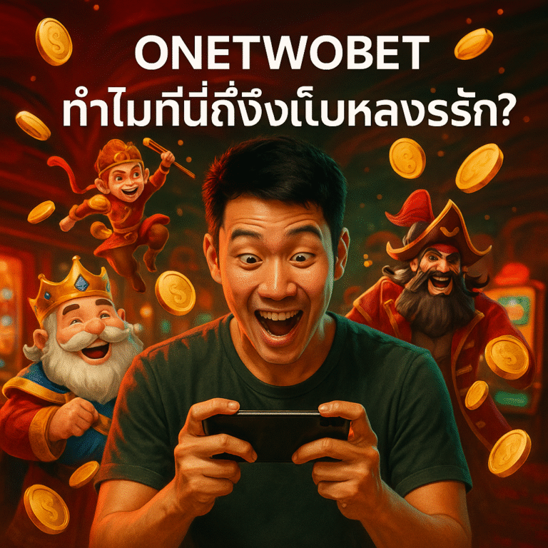 ONETWOBET ทำไมที่นี่ถึงเป็นเว็บที่ผู้เล่นหลงรัก?