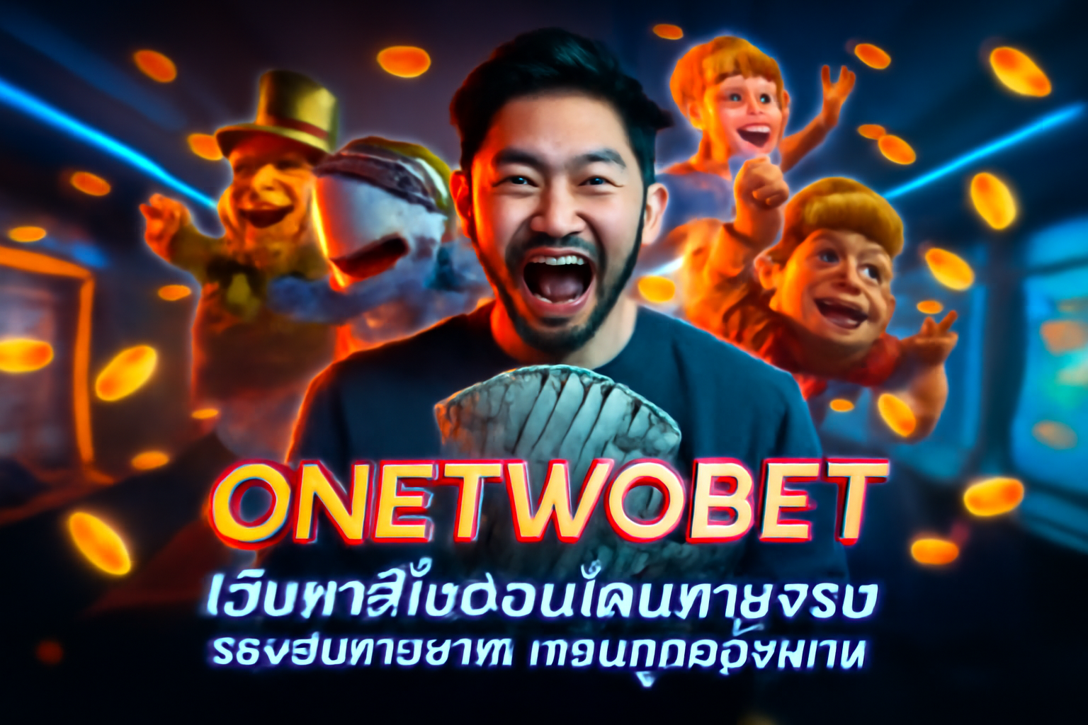 ONETWOBET เว็บคาสิโนออนไลน์จ่ายจริง รองรับการฝาก-ถอนทุกช่องทาง