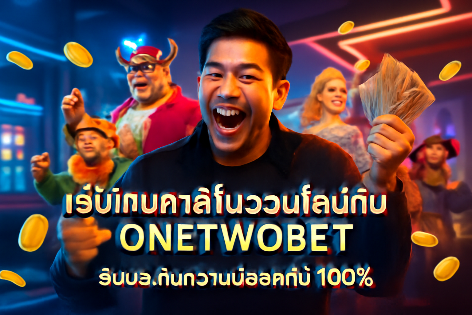 เล่นเกมคาสิโนออนไลน์กับ ONETWOBET ปลอดภัย 100%