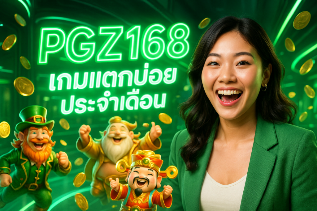 PGZ168 เกมแตกบ่อยประจำเดือน